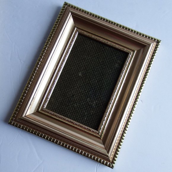 Set of 2 Wooden Frames Gold Gilded Style - Picture 3 of 4